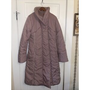 Vintage‎ 80s Winter Puffer Long Coat Grandmacore Very Warm Dry Cleaned 22 1/2